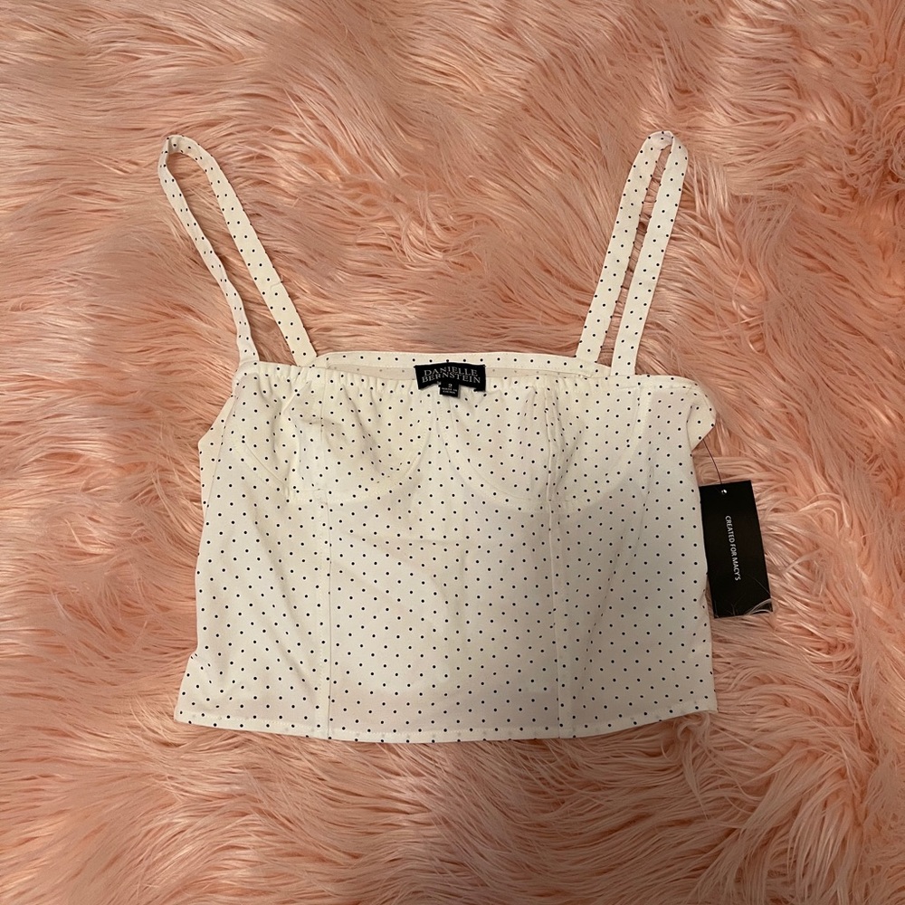 BRAND NEW DANIELLE BERNSTEIN CORSET/BUSTIER TOP